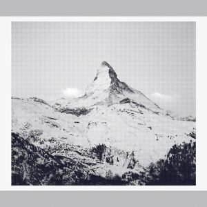 Siebdruck Matterhorn von Anna von Gwinner sw