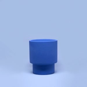 Vase blau von Romina Gris